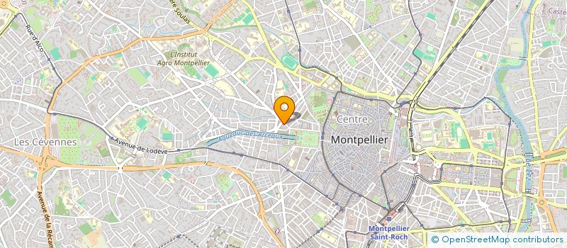 localisation de l'entreprise MADAME LUNE QUEMERE à MONTPELLIER