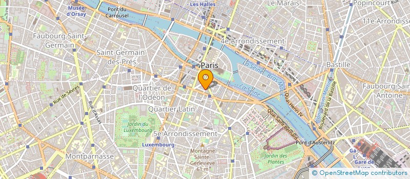 localisation de l'entreprise MADAME LUNELIA KATI GUTIERREZ à PARIS