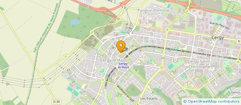 localisation de l'entreprise MADAME LUNISE COPOL  CERGY