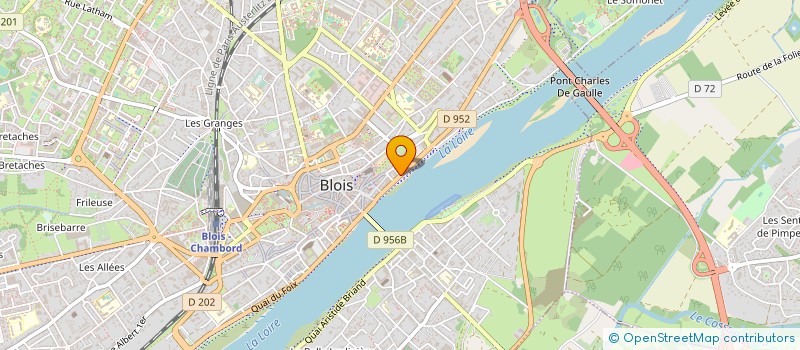 localisation de l'entreprise MADAME LURDES MAGALHAES  BLOIS