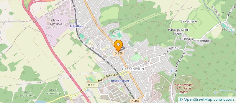 localisation de l'entreprise MADAME LURDES NEIVA  BESSANCOURT