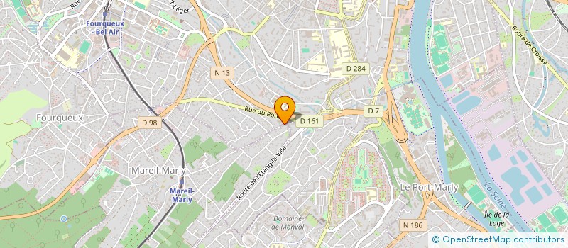 localisation de l'entreprise MADAME LURDES RIBEIRO TOMAS  SAINT-GERMAIN-EN-LAYE