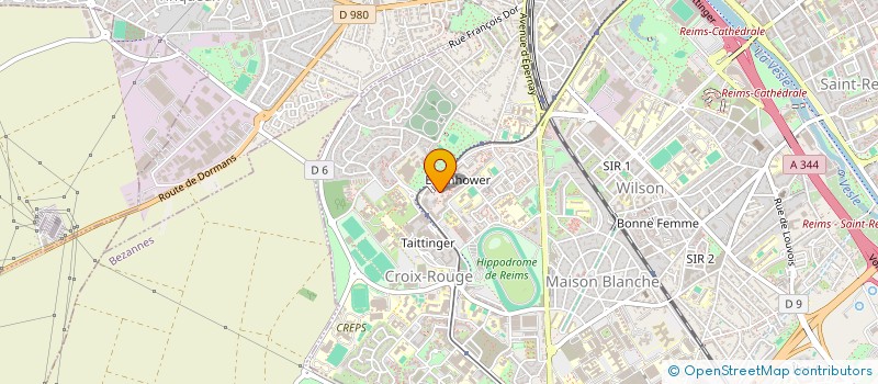 localisation de l'entreprise MADAME LUSI BABAEVA  REIMS