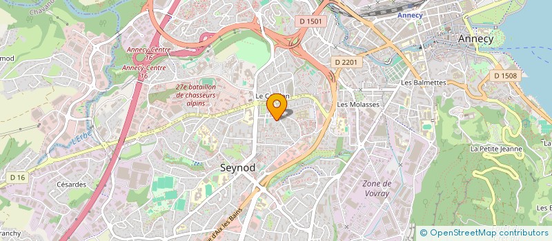 localisation de l'entreprise MADAME LUSINE EYLAZYAN  ANNECY