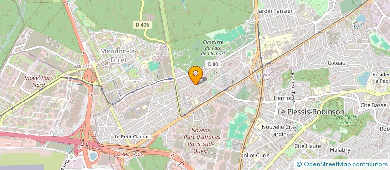 localisation de l'entreprise MADAME LUSINE HOVSEPYAN à CLAMART