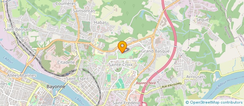 localisation de l'entreprise MADAME LUSINE PETROSYAN à BAYONNE