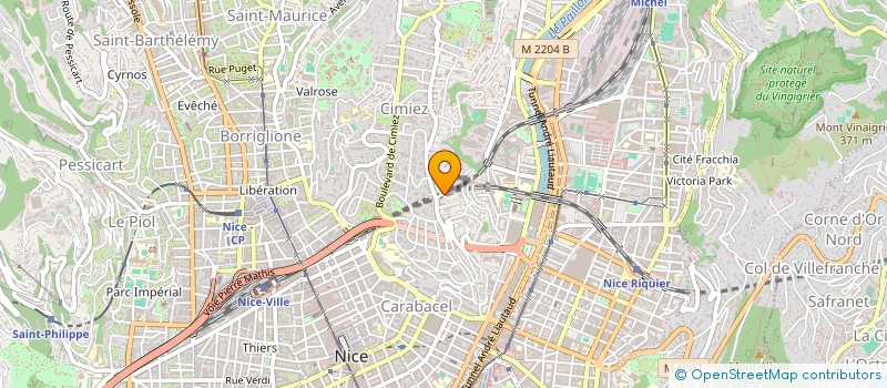 localisation de l'entreprise MADAME LUSINE TOROSYAN à NICE