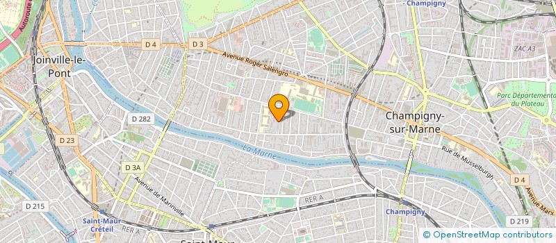 localisation de l'entreprise MADAME LUTI MAMBWENI à CHAMPIGNY-SUR-MARNE