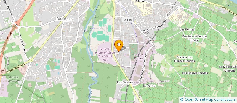 localisation de l'entreprise MADAME LUTITIA LAROCHE  SAUMUR