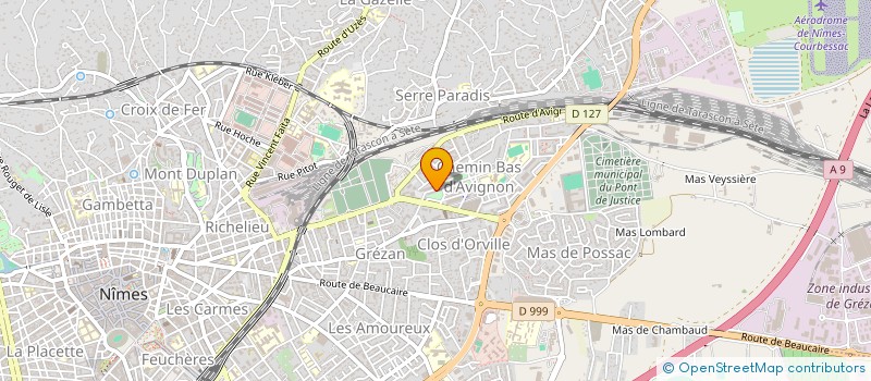 localisation de l'entreprise MADAME LUWAN ENDU  NIMES