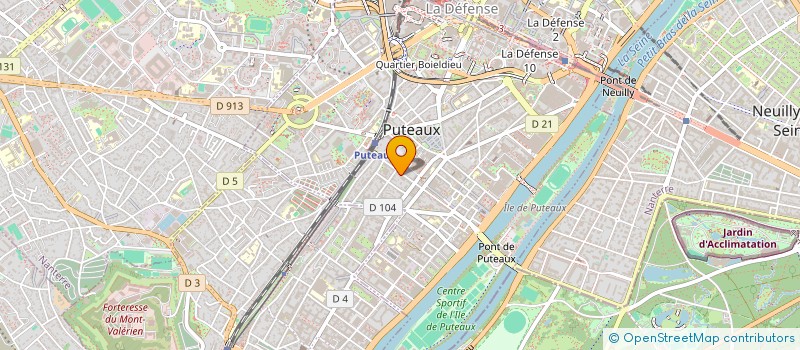 localisation de l'entreprise MADAME LUXI WANG-GAUTHIER  PUTEAUX