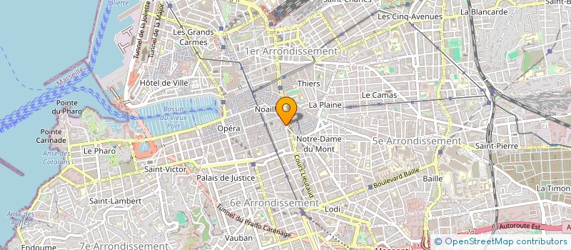 localisation de l'entreprise MADAME LUXURIANCE TAHINISOA à MARSEILLE