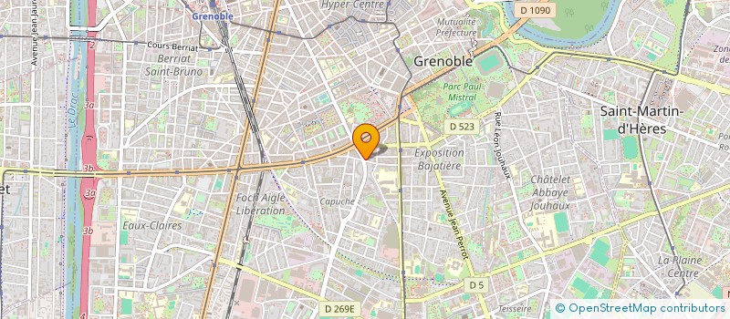 localisation de l'entreprise MADAME LUZ CADAVID MUNOZ à GRENOBLE