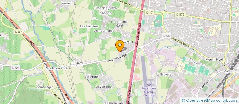 localisation de l'entreprise MADAME LUZ CORRERO à CHARNAY-LES-MACON