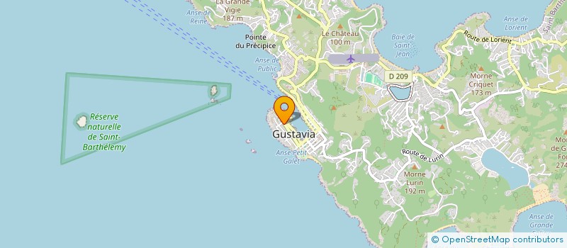localisation de l'entreprise MADAME LUZ GARCIA CASTRILLON à SAINT-BARTHELEMY