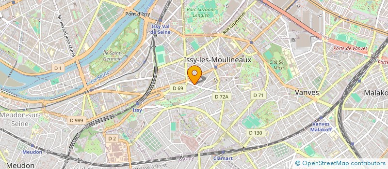 localisation de l'entreprise MADAME LUZ MARIA MUNOZ CARRION à ISSY-LES-MOULINEAUX