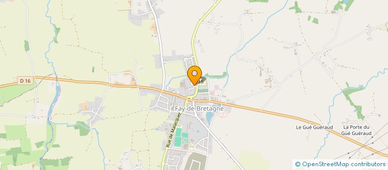 localisation de l'entreprise MADAME LUZ MARINA FLORENTIN APONTE  FAY-DE-BRETAGNE