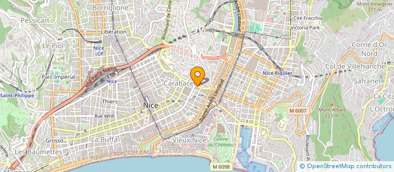 localisation de l'entreprise MADAME LUZ SANCHEZ à NICE