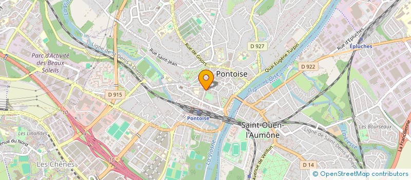 localisation de l'entreprise MADAME LUZ ZULUAGA SANCLEMENTE à PONTOISE