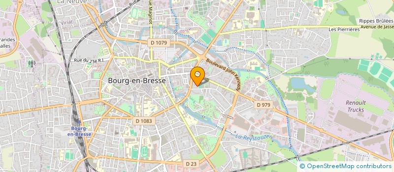 localisation de l'entreprise MADAME LUZIA RUFF à BOURG-EN-BRESSE