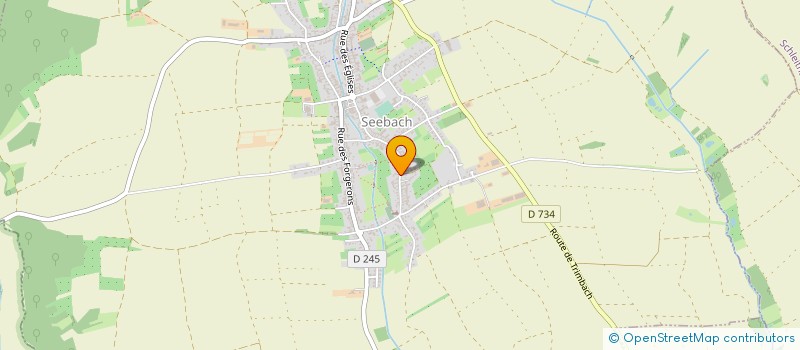 localisation de l'entreprise MADAME LUZIA STORF  SEEBACH