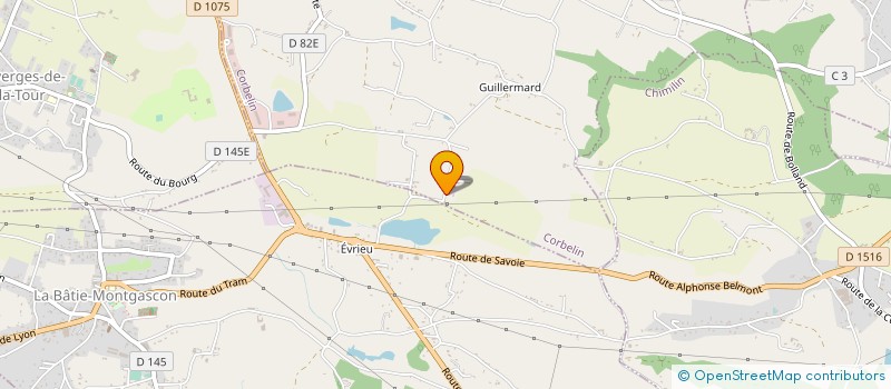 localisation de l'entreprise MADAME LUZOLO MATUNDU  CORBELIN