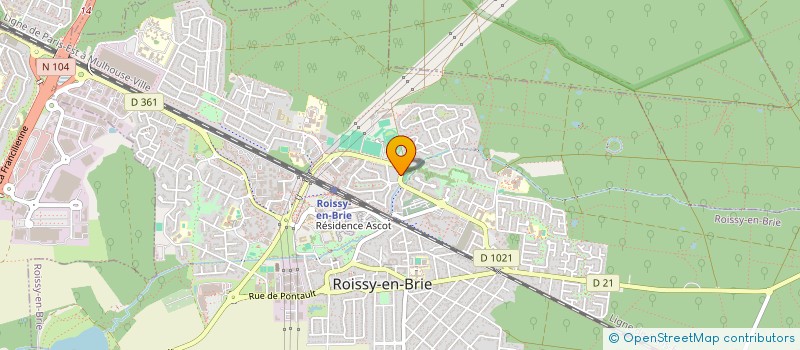 localisation de l'entreprise MADAME LY TANG  ROISSY-EN-BRIE