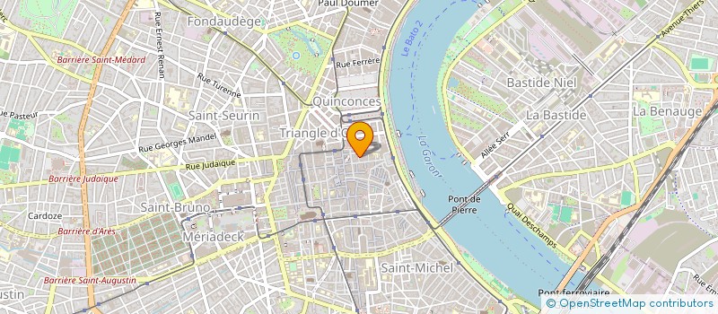 localisation de l'entreprise MADAME LYA DENICOURT-VARENNE  BORDEAUX