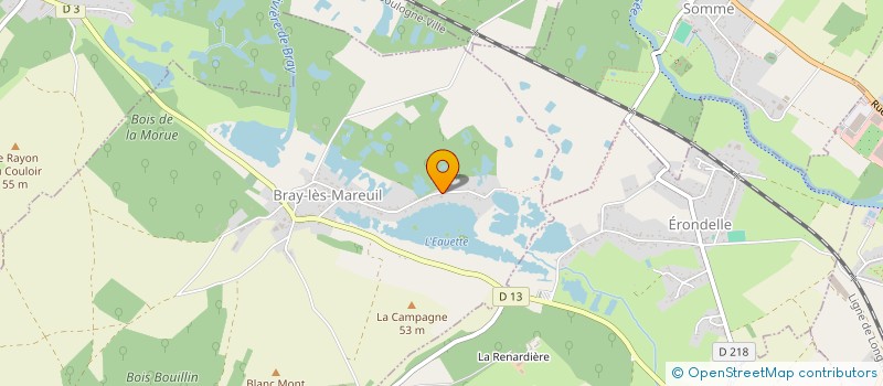 localisation de l'entreprise MADAME LYA OOGHE  BRAY-LES-MAREUIL