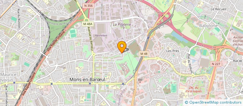 localisation de l'entreprise MADAME LYANA CARTON  MONS-EN-BARUL