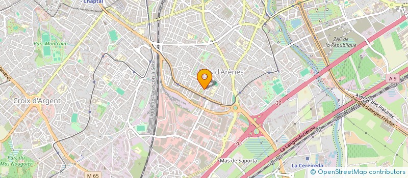 localisation de l'entreprise MADAME LYDIA AIT MEDJBEER à MONTPELLIER