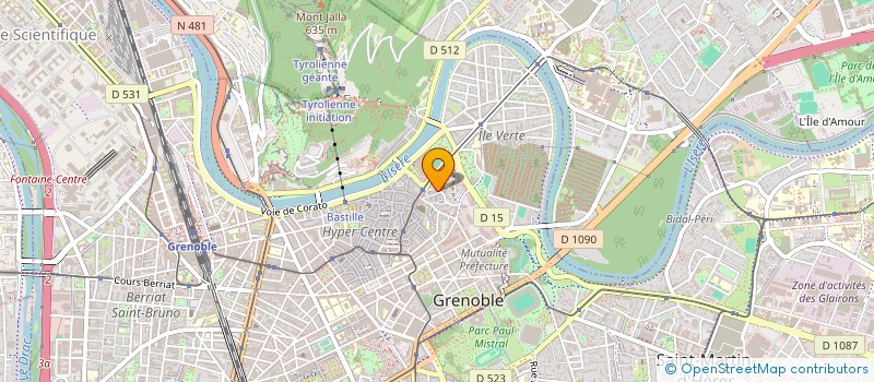 localisation de l'entreprise MADAME LYDIA AIT OUARET à GRENOBLE