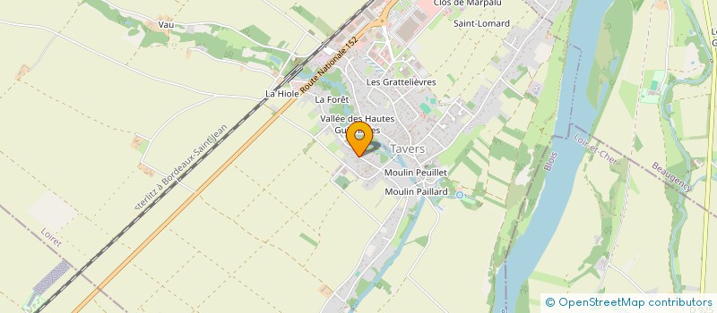 localisation de l'entreprise MADAME LYDIA ALLONCLE  TAVERS