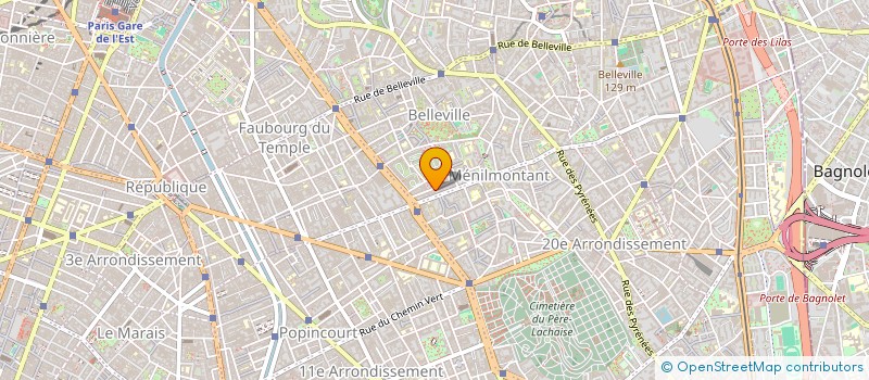 localisation de l'entreprise MADAME LYDIA-ANAIS KOJDER  PARIS