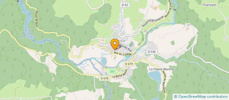 localisation de l'entreprise MADAME LYDIA ANDRESY  CONDAT