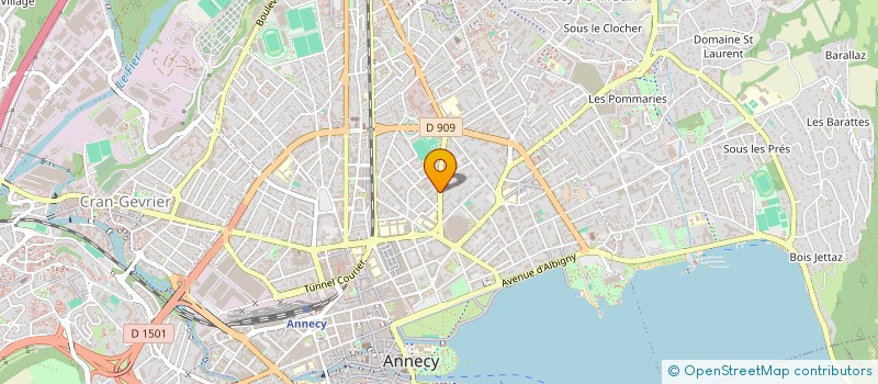 localisation de l'entreprise MADAME LYDIA AOUN  ANNECY