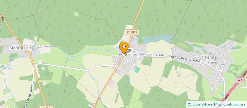 localisation de l'entreprise MADAME LYDIA BEGRICHE  PONTARME