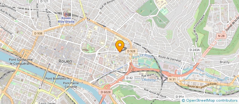 localisation de l'entreprise MADAME LYDIA BEN AHMED à ROUEN