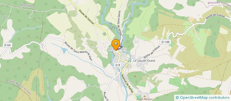 localisation de l'entreprise MADAME LYDIA BERCIAL  MOUSSOULENS