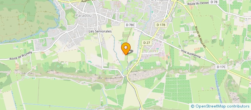 localisation de l'entreprise MADAME LYDIA BERJAUD  PARADOU