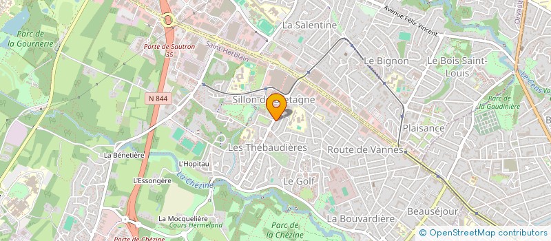 localisation de l'entreprise MADAME LYDIA BERTOIA  SAINT-HERBLAIN