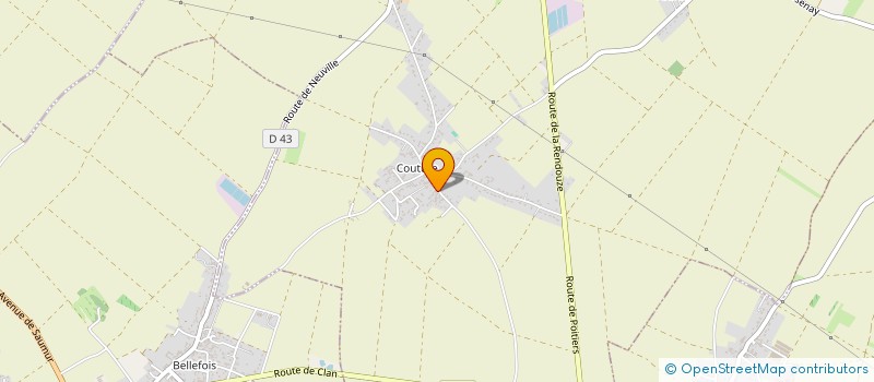 localisation de l'entreprise MADAME LYDIA BETOULLE  SAINT-MARTIN-LA-PALLU