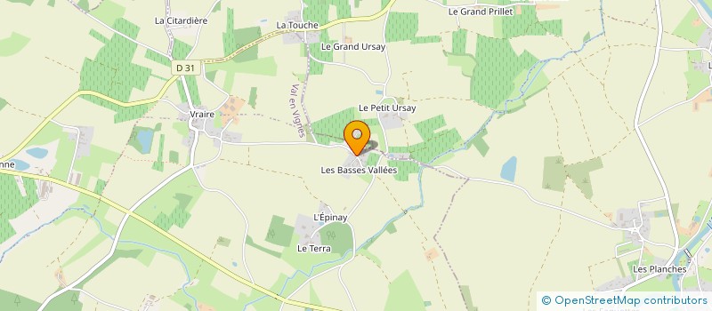 localisation de l'entreprise MADAME LYDIA BONNIN  VAL EN VIGNES