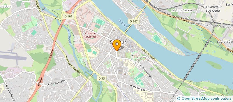 localisation de l'entreprise MADAME LYDIA BROUARD  SAUMUR