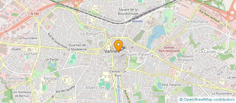 localisation de l'entreprise MADAME LYDIA CARIO à VANNES