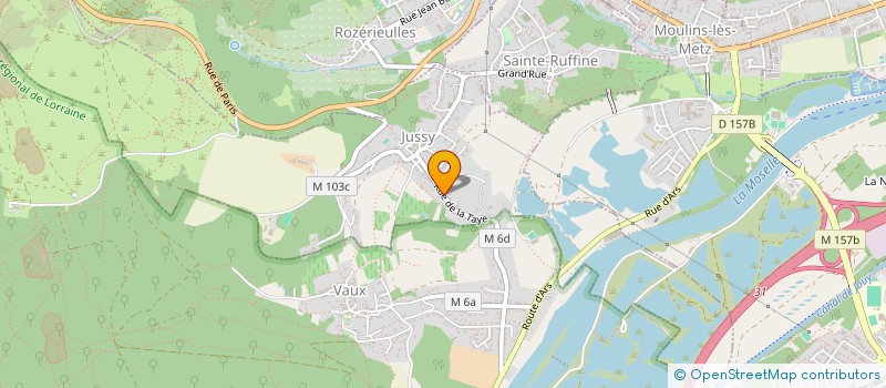 localisation de l'entreprise MADAME LYDIA CASTELLANETA  SAINTE-RUFFINE