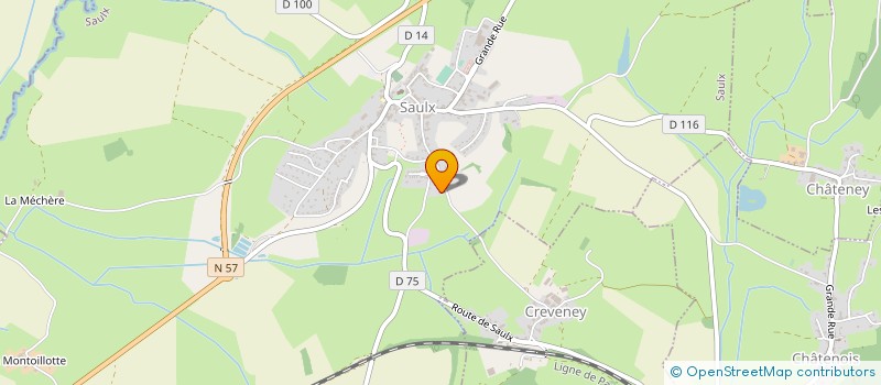 localisation de l'entreprise MADAME LYDIA CHASSARD  SAULX