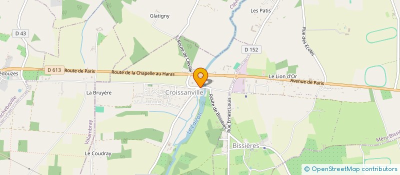 localisation de l'entreprise MADAME LYDIA CHETOUANI à MEZIDON VALLEE D'AUGE