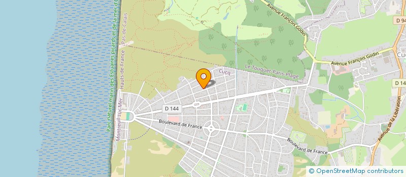 localisation de l'entreprise MADAME LYDIA CHRISTIANE HESSE à CUCQ