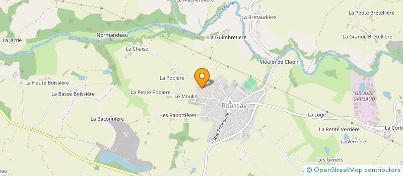 localisation de l'entreprise MADAME LYDIA COUSSEAU à CHOLET